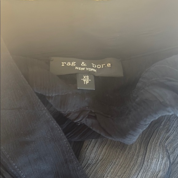 Rag & Bone Long Sleeve Black Blouse - Picture 4 of 4